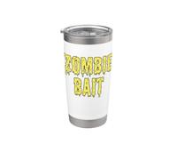 Zombie Bait Funny Zombies Goteando Slime Blood Zombie Bait Vaso térmico de acero inoxidable de doble pared