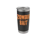 Zombie Bait Funny Zombies Goteando Slime Blood Zombie Bait Vaso térmico de acero inoxidable de doble pared