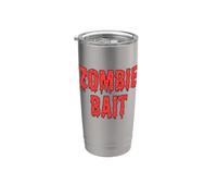 Zombie Bait Funny Zombies Goteando Slime Blood Zombie Bait Vaso térmico de acero inoxidable de doble pared