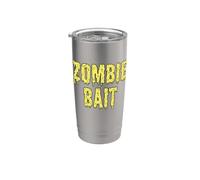 Zombie Bait Funny Zombies Goteando Slime Blood Zombie Bait Vaso térmico de acero inoxidable de doble pared