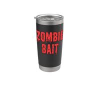 Zombie Bait Funny Zombies Goteando Slime Blood Zombie Bait Vaso térmico de acero inoxidable de doble pared
