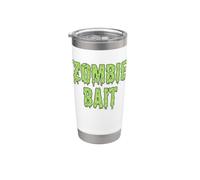 Zombie Bait Funny Zombies Goteando Slime Blood Zombie Bait Vaso térmico de acero inoxidable de doble pared