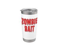 Zombie Bait Funny Zombies Goteando Slime Blood Zombie Bait Vaso térmico de acero inoxidable de doble pared