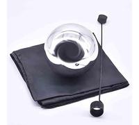 Zombie Ball Magic Tricks - Bola mágica flotante de tamaño mediano para magos, escenario, trucos de ilusión (plata, diámetro de 12 cm)