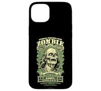 Zombie Benjamin Franklin Halloween Billete Horror Dollar Carcasa para iPhone 15 Plus
