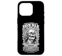Zombie Benjamin Franklin Halloween Billete Horror Dollar Carcasa para iPhone 16 Pro
