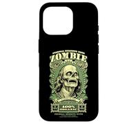 Zombie Benjamin Franklin Halloween Billete Horror Dollar Carcasa para iPhone 16 Pro