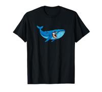 Zombie Blue Whale - Los Muertos vivientes asustan a Boo Spook Camiseta