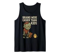 Zombie Dad Apocalypse Parent Horror Papá Humor Halloween Camiseta sin Mangas