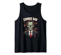 Zombie Dad - Divertido disfraz de papá de Halloween Camiseta sin Mangas