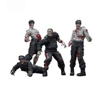 Zombie Dark Source - Figuras de acción (4 Unidades, 8 cm)