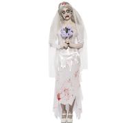 Zombie Disfraz para Mujer Adultos Disfraz de Halloween Enfermera Nun Cheerleader