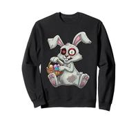 Zombie Easter Bunny Funny Kawaii Rabbit Pastel Goth Sudadera