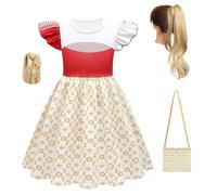 ZomBie Gils Nova - Vestido de cosplay con bolsa, uniforme de animadora para colegialas y vampiro Addison
