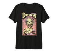 Zombie Girl Decay para Mujer, Divertida Publicidad de Halloween Camiseta Premium