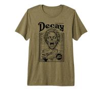 Zombie Girl Decay para Mujer, Divertida Publicidad de Halloween Camiseta Premium