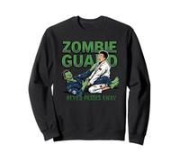 Zombie Guard Humor Jiu Jitsu brasileño Estilo de Vida Sudadera