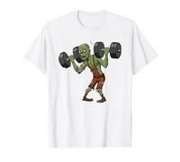 Zombie Halterofilia Muertos vivientes Gimnasio Entren Camiseta