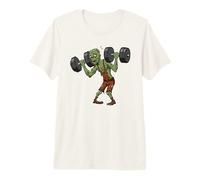 Zombie Halterofilia Muertos vivientes Gimnasio Entren Camiseta Premium