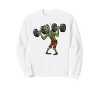 Zombie Halterofilia Muertos vivientes Gimnasio Entren Sudadera