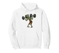 Zombie Halterofilia Muertos vivientes Gimnasio Entren Sudadera con Capucha