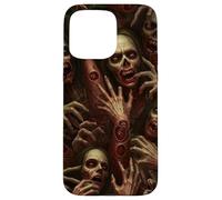 Zombie Horde Case Horror Halloween Unde -Dead Scary Dark Carcasa para iPhone 15 Pro MAX