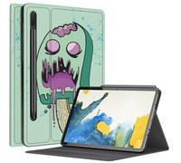 Zombie Ice Cream - Funda para Samsung Galaxy Tab S8 (2022) / Galaxy Tab S7 (2020) de 11 pulgadas, múltiples ángulos de visión con soporte para bolígrafo S, apagado y encendido automático para Galaxy