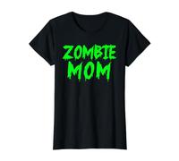 Zombie Mamá Divertido No Muerto Madre Zombie Mamá Camiseta gráfica económica, Mujer, Negro, XL