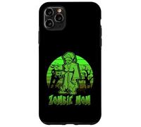 Zombie Mom Halloween Retro Sunset Funny Family Mother Carcasa para iPhone 11 Pro MAX