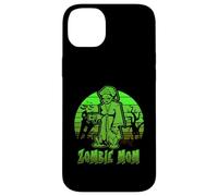 Zombie Mom Halloween Retro Sunset Funny Family Mother Carcasa para iPhone 14 Plus