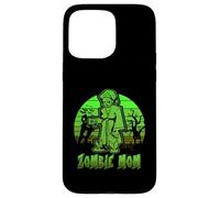Zombie Mom Halloween Retro Sunset Funny Family Mother Carcasa para iPhone 15 Pro MAX