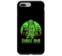 Zombie Mom Halloween Retro Sunset Funny Family Mother Carcasa para iPhone 7 Plus/8 Plus