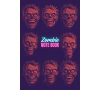 Zombie Note Book United red: Carnet de notes original illustré de zombies format poche 6x9 pouces