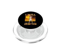 Zombie Nurse I Will Stab You Funny Halloween Costume PopSockets PopGrip para MagSafe