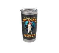 Zombie Nurse This Is My Scary Nurse Costume Funny Halloween Vaso térmico de acero inoxidable de doble pared