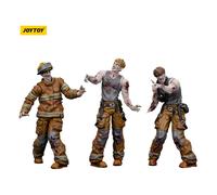 Zombie pack de 3 figuras dark source firefighters 8 cm