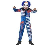 Zombie para Niños Scary Clown Disfraz Mal Bufón Halloween Terror Disfraz Nuevo