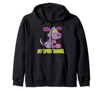 Zombie Puppy es mi Animal Espiritual Sudadera con Capucha