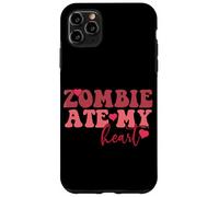 Zombie se comió mi corazón Divertido Romance Entre Muertos vivientes Carcasa para iPhone 11 Pro MAX