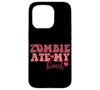 Zombie se comió mi corazón Divertido Romance Entre Muertos vivientes Carcasa para iPhone 15 Pro