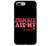 Zombie se comió mi corazón Divertido Romance Entre Muertos vivientes Carcasa para iPhone 7 Plus/8 Plus