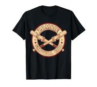 Zombie Survival Club Vintage Apocalypse Miembro Camiseta