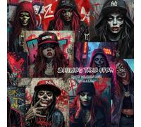 Zombie Take Over: Adult Coloring Book