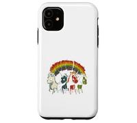 Zombie Unicorns Apocalypse Rainbow Scary Animal Hombre Mujer Carcasa para iPhone 11