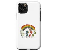 Zombie Unicorns Apocalypse Rainbow Scary Animal Hombre Mujer Carcasa para iPhone 11 Pro