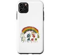 Zombie Unicorns Apocalypse Rainbow Scary Animal Hombre Mujer Carcasa para iPhone 11 Pro Max