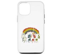 Zombie Unicorns Apocalypse Rainbow Scary Animal Hombre Mujer Carcasa para iPhone 12/12 Pro