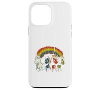 Zombie Unicorns Apocalypse Rainbow Scary Animal Hombre Mujer Carcasa para iPhone 13 Pro Max