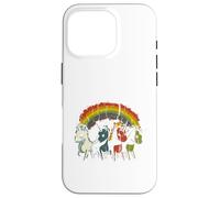 Zombie Unicorns Apocalypse Rainbow Scary Animal Hombre Mujer Carcasa para iPhone 16 Pro