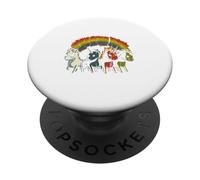 Zombie Unicorns Apocalypse Rainbow Scary Animal Hombre Mujer PopSockets PopGrip Adhesivo
